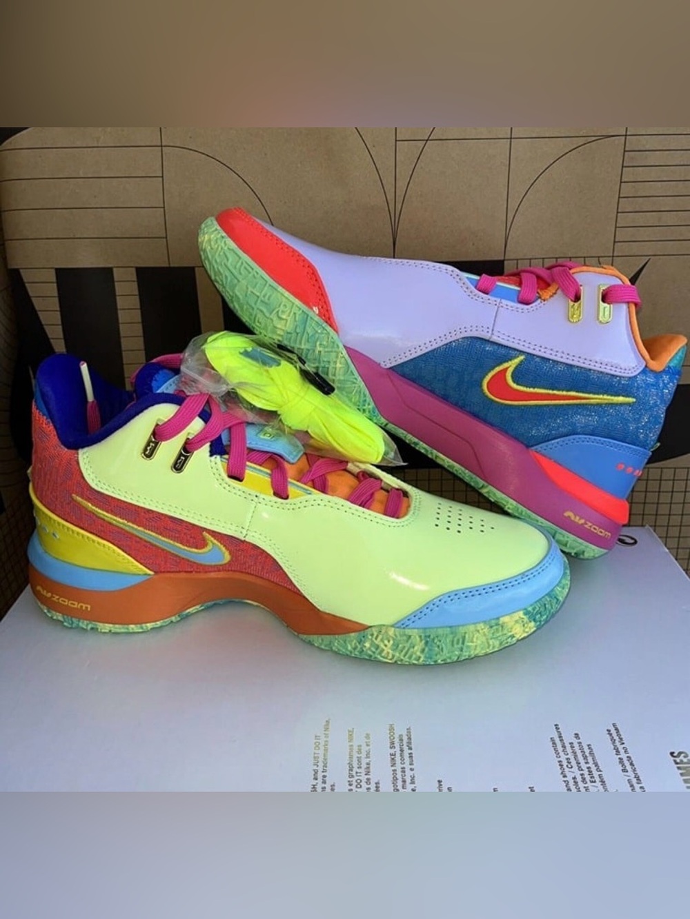 NEW Nike Zoom LeBron NXXT AMPD Basketball “I Promise” NBY FZ7885-500 Men Sizes - Picture 2 of 6
